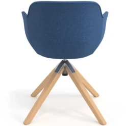 Silla confidente Ivonne Patas Madera Tapizado