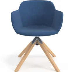 Silla confidente Ivonne Patas Madera Tapizado
