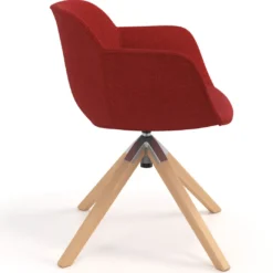 Silla confidente Ivonne Patas Madera Tapizado