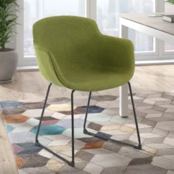 Silla confidente Ivonne patín Asiento Tapizado