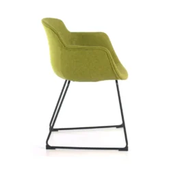 Silla confidente Ivonne patín Asiento Tapizado