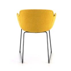 Silla confidente Ivonne patín Asiento Tapizado