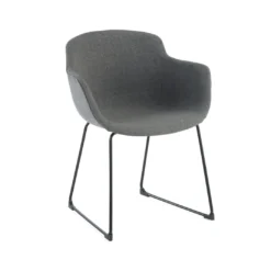 Silla confidente Ivonne patín Asiento Tapizado
