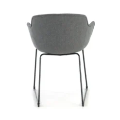 Silla confidente Ivonne patín Asiento Tapizado