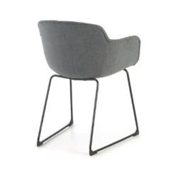 Silla confidente Ivonne patín Asiento Tapizado