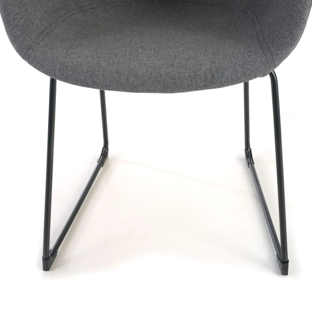 Silla confidente Ivonne patín Asiento Tapizado