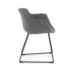 Silla confidente Ivonne patín Asiento Tapizado
