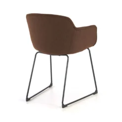 Silla confidente Ivonne patín Asiento Tapizado