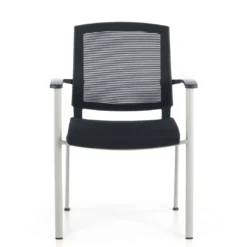 Silla Confidente Maya estructura patin red