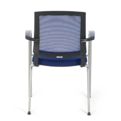 Silla Confidente Maya estructura patin red