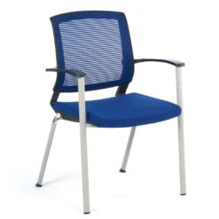 Silla Confidente Maya estructura patin red