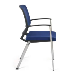 Silla Confidente Maya estructura patin red