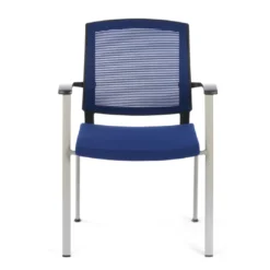 Silla Confidente Maya estructura patin red