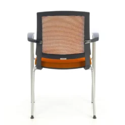 Silla Confidente Maya estructura patin red