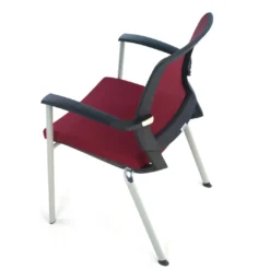 Silla Confidente Maya estructura patin red