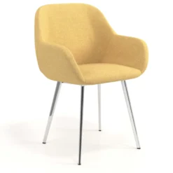 Silla Confidente Moon Estructura 4 patas