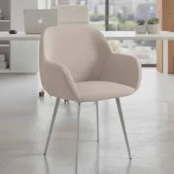 Silla Confidente Moon Estructura 4 patas