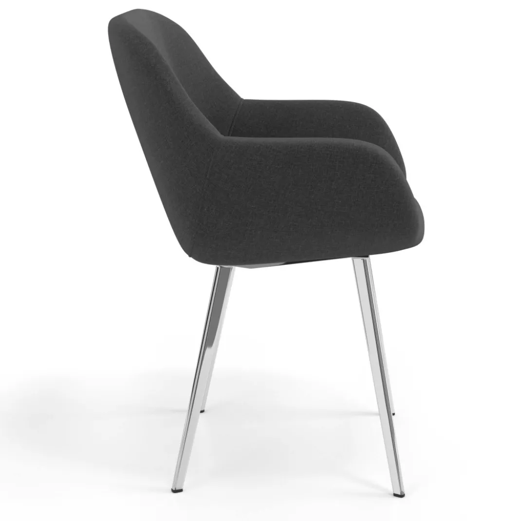 Silla Confidente Moon Estructura 4 patas