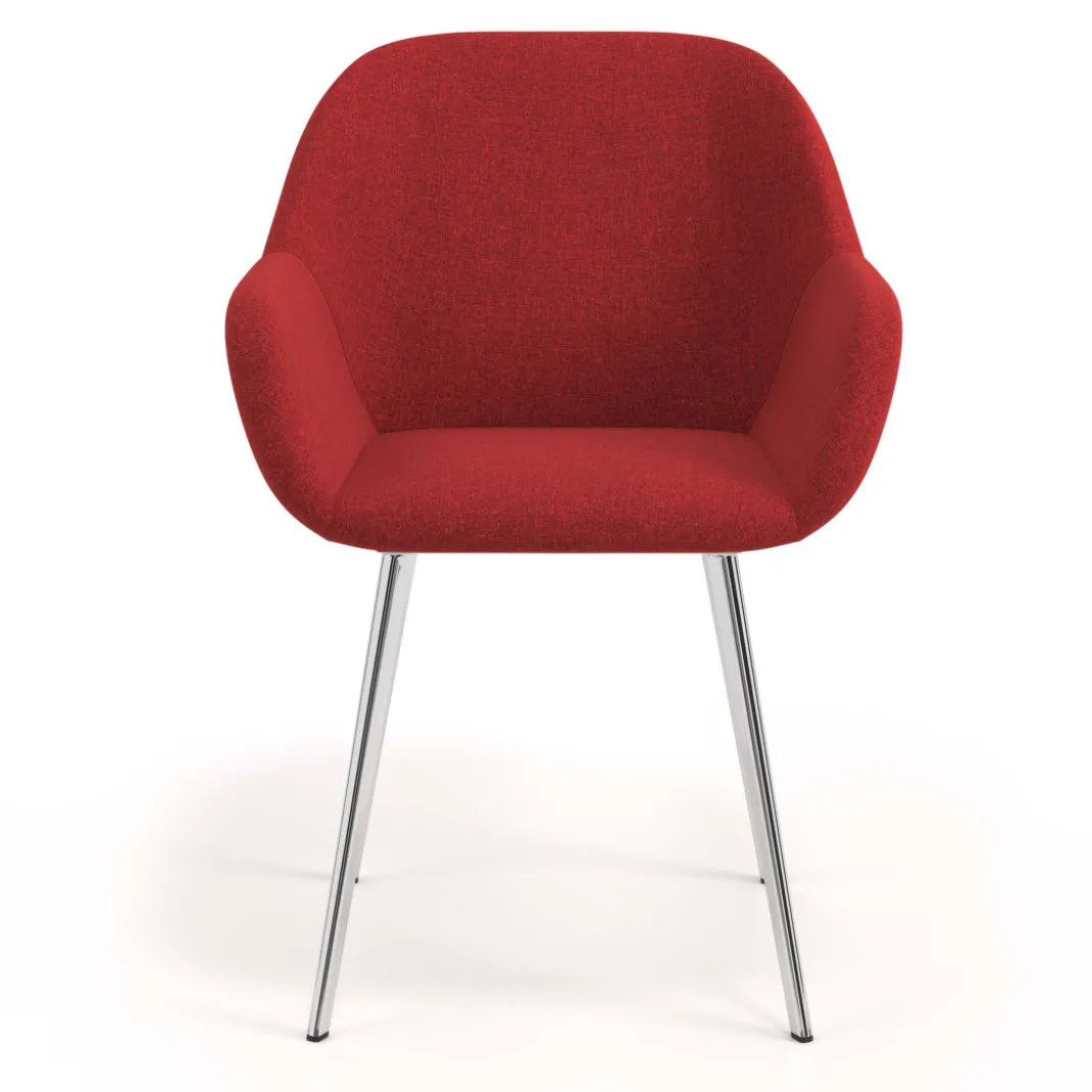 Silla Confidente Moon Estructura 4 patas