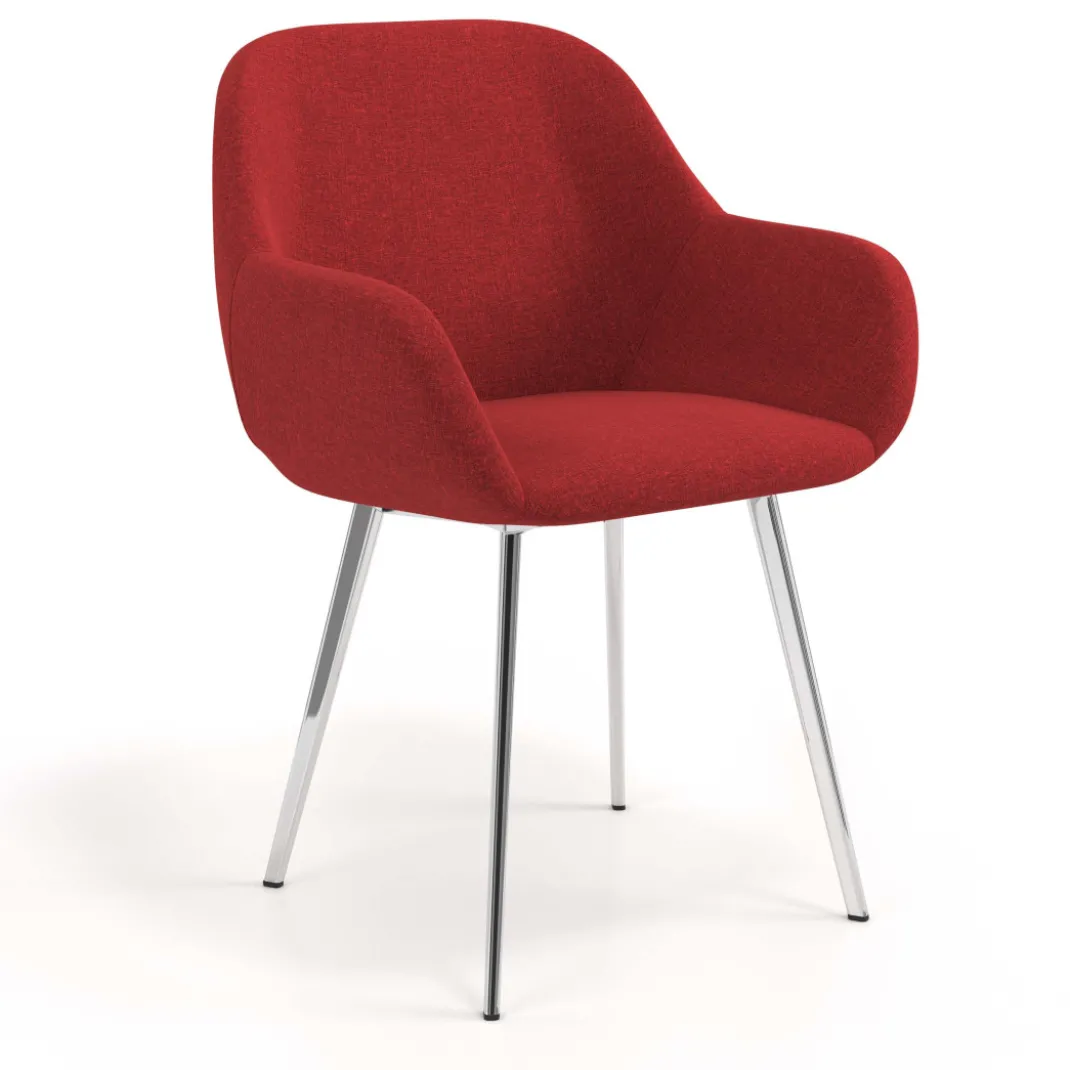 Silla Confidente Moon Estructura 4 patas