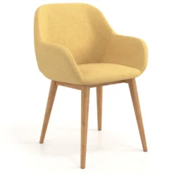Silla confidente Moon 4 patas madera maciza