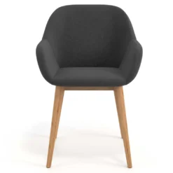 Silla confidente Moon 4 patas madera maciza