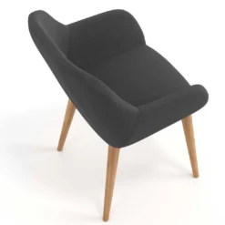 Silla confidente Moon 4 patas madera maciza