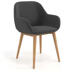 Silla confidente Moon 4 patas madera maciza