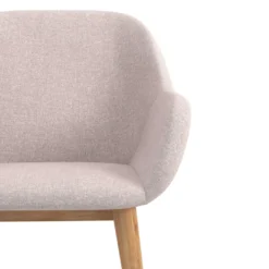 Silla confidente Moon 4 patas madera maciza