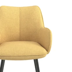 Silla confidente tapizada Gala, estructura 4 patas