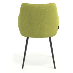 Silla confidente tapizada Gala, estructura 4 patas