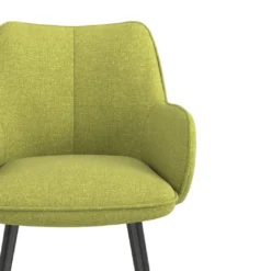 Silla confidente tapizada Gala, estructura 4 patas