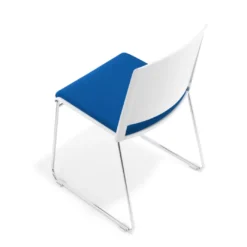 Silla Confidente tapizada Lotus
