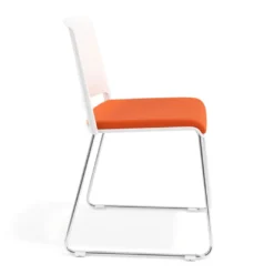 Silla Confidente tapizada Lotus