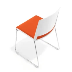 Silla Confidente tapizada Lotus