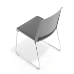 Silla Confidente tapizada Lotus