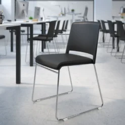 Silla Confidente tapizada Lotus