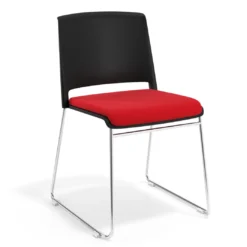 Silla Confidente tapizada Lotus