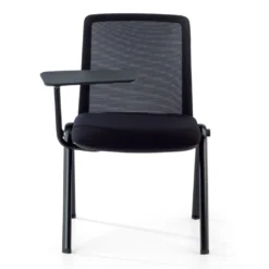 Silla de conferencias Versa con pala, respaldo de red, apilable