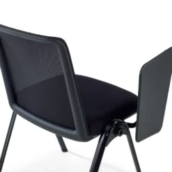Silla de conferencias Versa con pala, respaldo de red, apilable