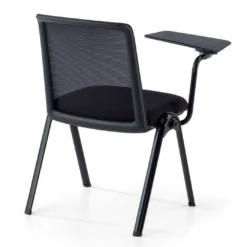 Silla de conferencias Versa con pala, respaldo de red, apilable