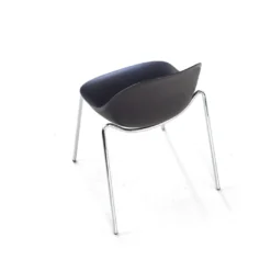 Silla de confidente Flow, 4 patas, estructura acero, apilable