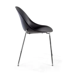 Silla de confidente Flow, 4 patas, estructura acero, apilable