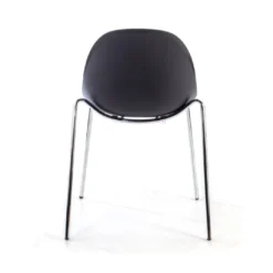 Silla de confidente Flow, 4 patas, estructura acero, apilable