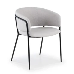Silla de Confidente Sophie, respaldo envolvente