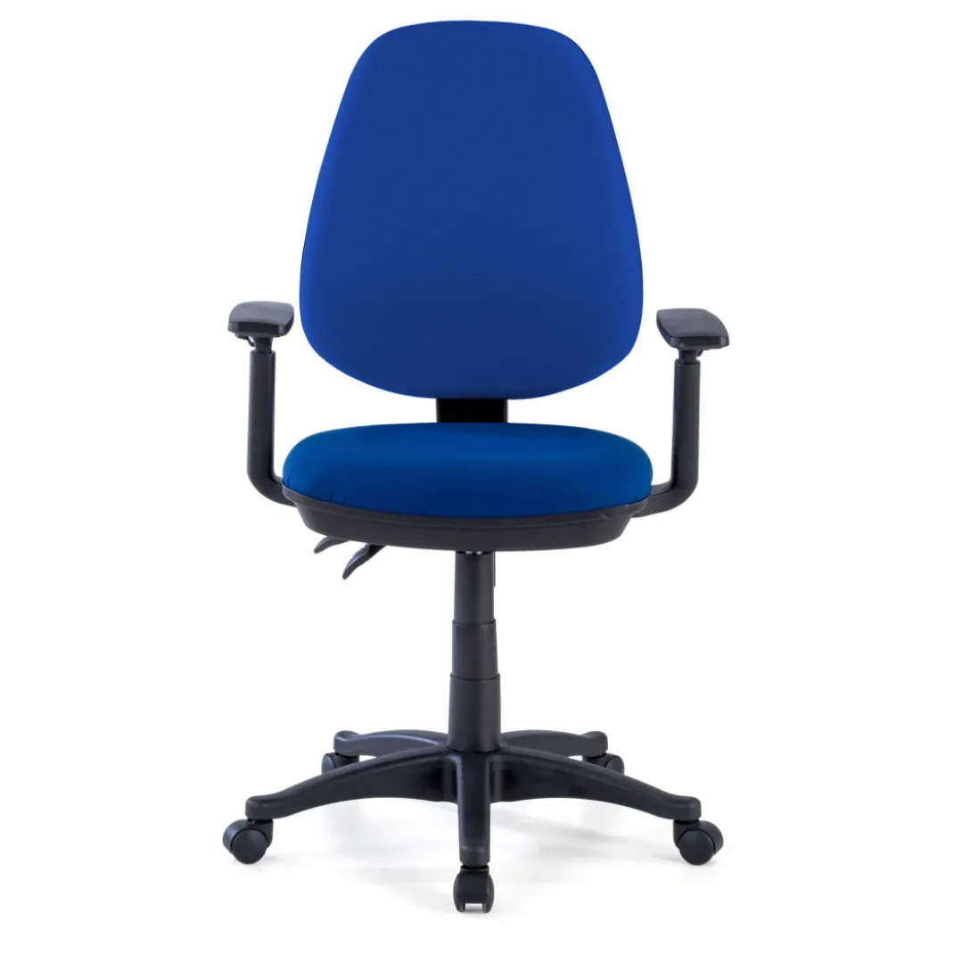 Silla de escritorio en tela Eco Con Brazos, mecanismo asyncron