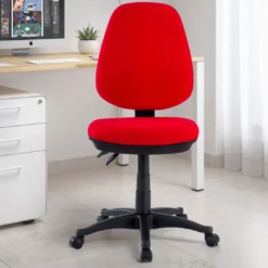 Silla de escritorio en tela Eco, mecanismo asyncron