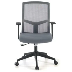 Silla de escritorio giratoria Nicole white