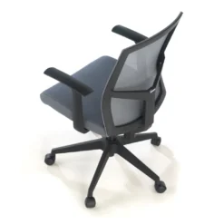 Silla de escritorio giratoria Nicole white