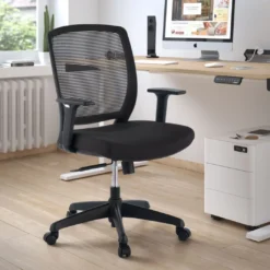Silla de escritorio giratoria Nicole, red